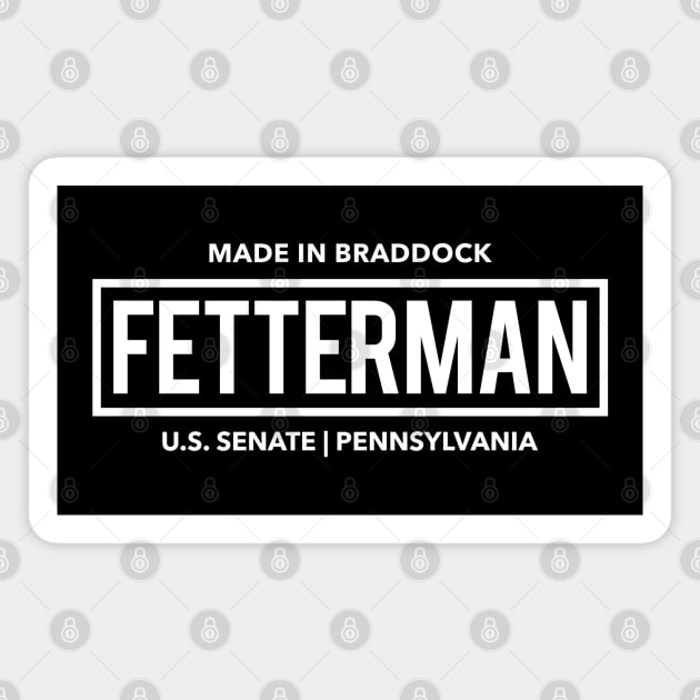 John Fetterman for US Senate Magnet by skittlemypony